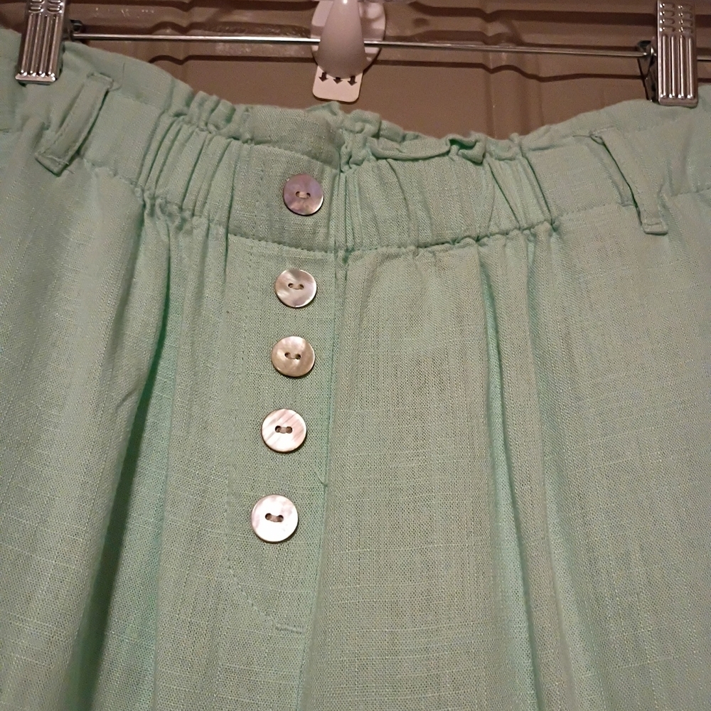 Ruby Rd. Light Green Pants - Picture 3 of 16